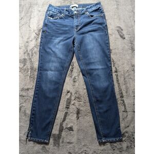 Angels Forever Young Skinny Women's Jeans Size 12 Dark Wash